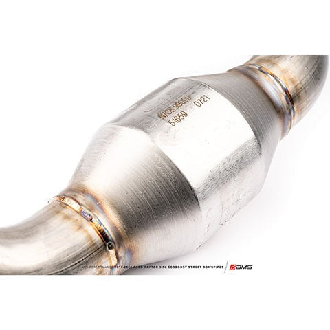 AMS Street Downpipes | 2017-2020 Ford F-150 Raptor 3.5T (AMS.45.05.0001-2)