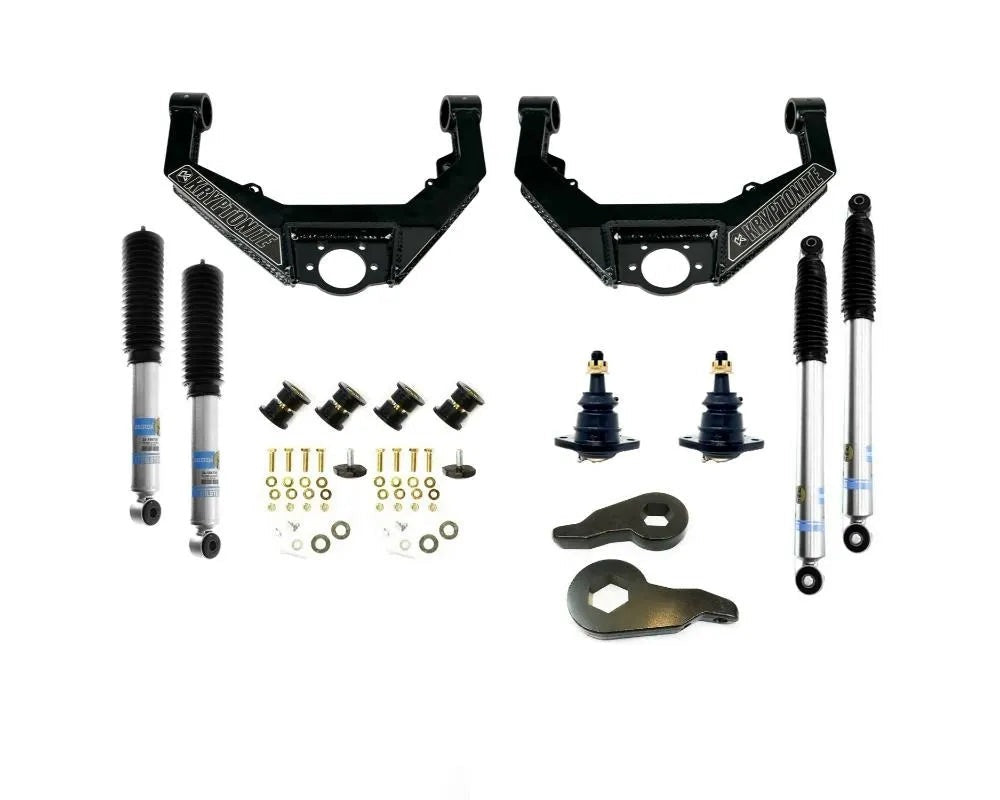 Kryptonite Stage 3 Leveling Kit w/ Bilstein Shocks | KR10STAGE3BIL