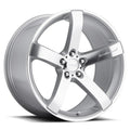 MRR Wheels VP5 Silver w/ Machined Spoke Faces 20x9 | 5x112 (VP0520905xx20S-51238)