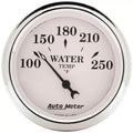 Autometer 2-1/16" 100-250 °F Water Temperature Gauge Old Tyme White | Universal (1638)