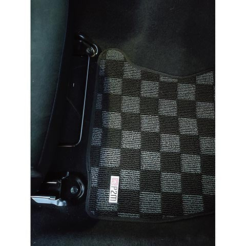 P2M Front + Rear Race Floor Mats - Dark Grey | 2022+ Subaru WRX (P2-CPTVBFFRDG-TP)