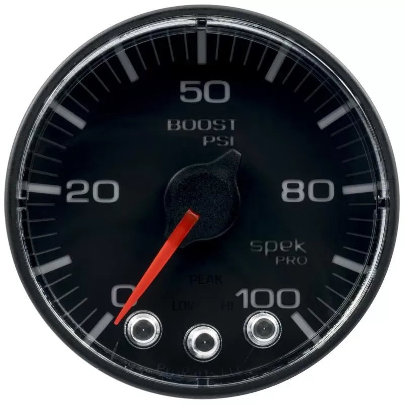 Autometer 2-1/16" 0-100 PSI Boost Gauge SPEK-PRO | Universal (P305328)