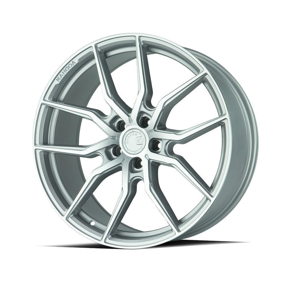 AodHan Wheels AFF1 Gloss Silver w/ Machined Spoke Faces 20x10.5 | 5x120 (AFF120105512035SMF)