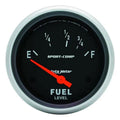 Autometer 2-5/8" 240-33 Ω SSE Fuel Level Gauge SPORT-COMP | Universal (3516)