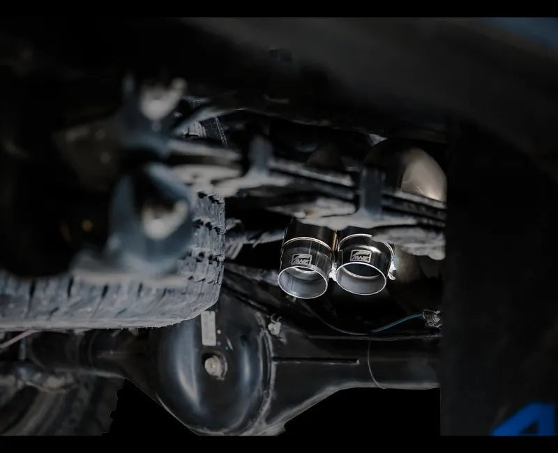 AWE 0FG Exhaust with BashGuard for 3rd Gen Tacoma - No Tips (3015-31826)
