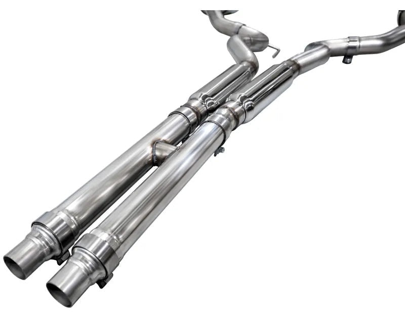 AWE Track Edition Exhaust for S650 Ford Mustang GT Fastback - Dual Diamond Black Tips (3020-33650)