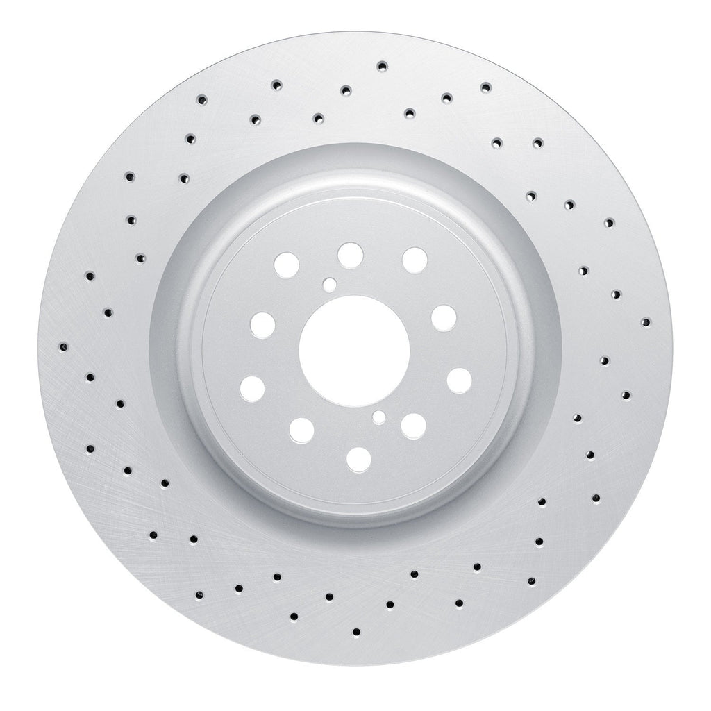 DFC Front Drilled Hi-Carbon Alloy Geomet Coated Rotor | 2018-2021 Subaru WRX STI (920-13041)