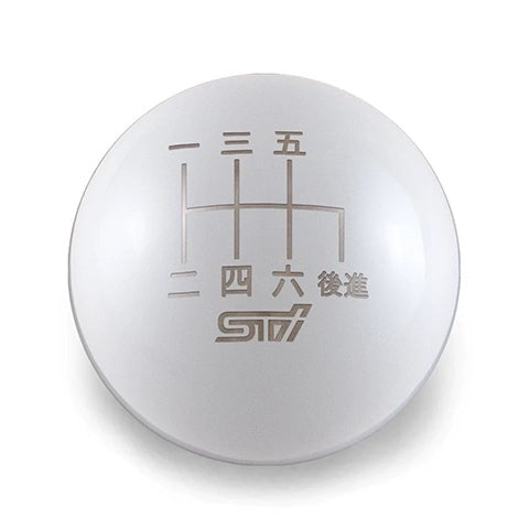 Billetworkz Weighted Shift Knob - 6 Speed STI Japanese Engraving | 2004-2021 Subaru WRX STI (BW-KNB-STI6-JPSTI)