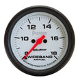 Autometer 2-5/8" ANALOG 8:1-18:1 AFR Air/Fuel Ratio-Wideband Gauge Phantom | Universal (5879)
