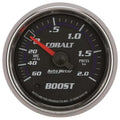 Autometer 2-1/16" 60 CM/HG-2.0 BAR Vacuum/Boost Gauge COBALT | Universal (6103-M)