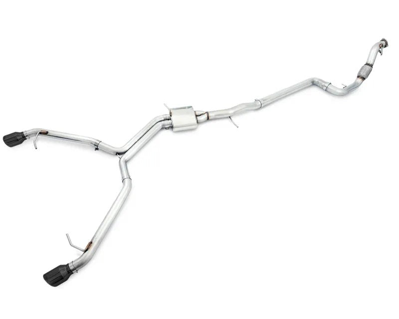 AWE Track Edition Exhaust for B9 A5, Dual Outlet - Diamond Black Tips (includes downpipe) (3020-33034)