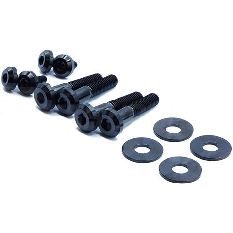 Dress Up Bolts Stage 1 Titanium Hardware Trunk Kit | 2022 Subaru WRX (SUB-044-Ti-BLK)
