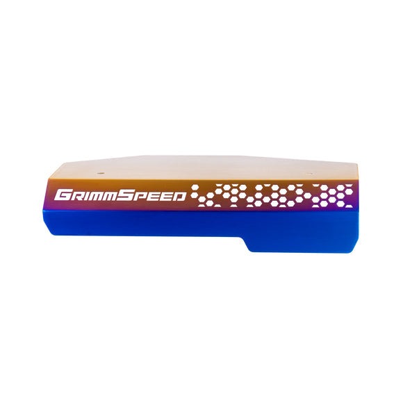 GrimmSpeed Titanium Pulley Cover | 2022+ Subaru WRX / 2019+ Subaru Ascent (GRM113086TI)