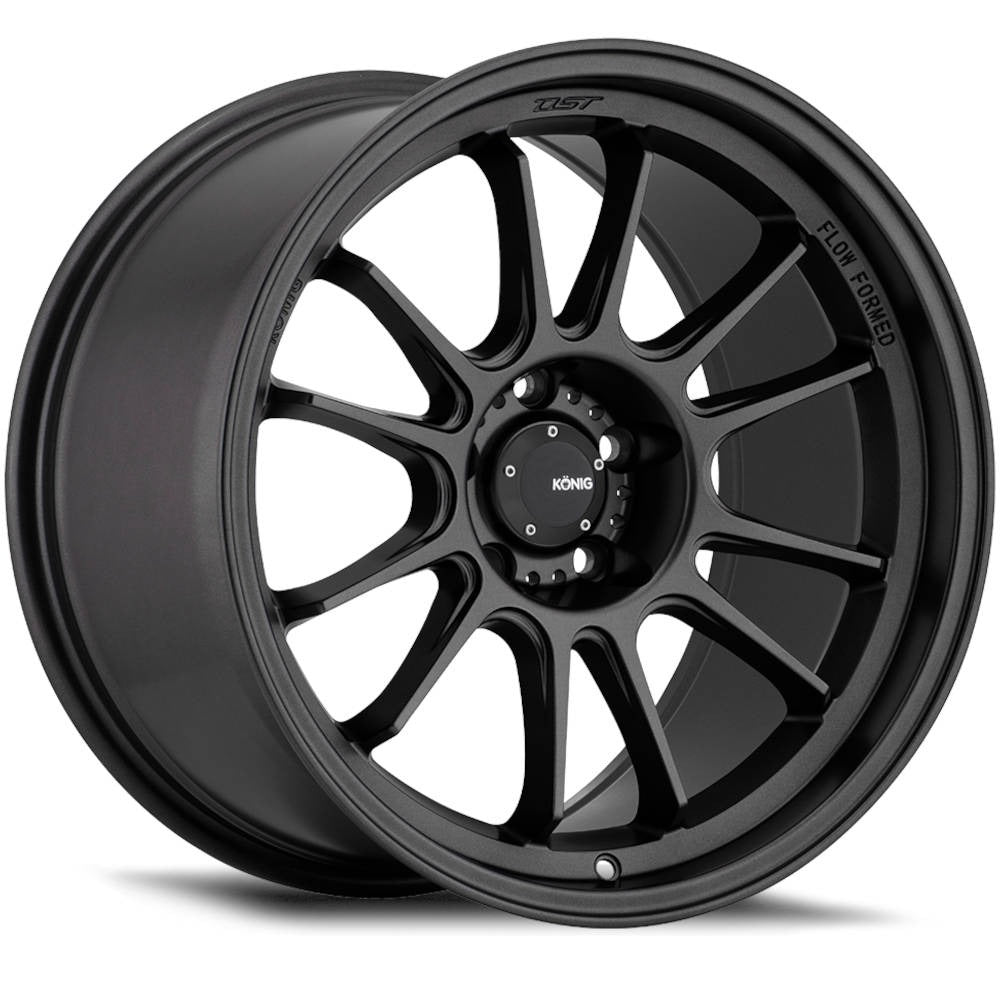 Konig Hypergram Matte Black 17x9 | 5x100 (HG97510405)