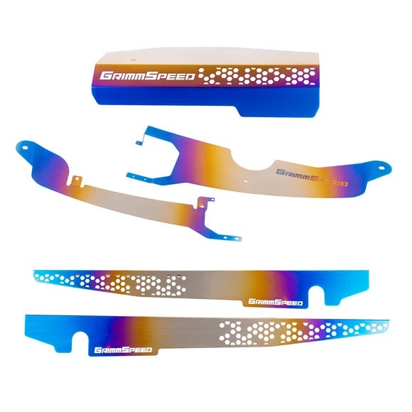 GrimmSpeed Titanium Engine Bay Dress Up Bundle | 2022+ Subaru WRX (GRM.1303.5)