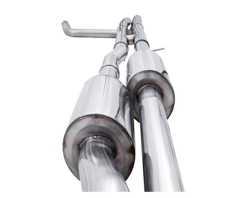 AWE 0FG Catback Exhaust for Silverado ZR2/Sierra AT4X - Quad Diamond Black Tips (3015-43284)
