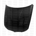 Seibon GTR-Style Carbon Fiber Hood | 2009-2011 BMW 3 Series 4dr (HD0910BMWE90-GTR)