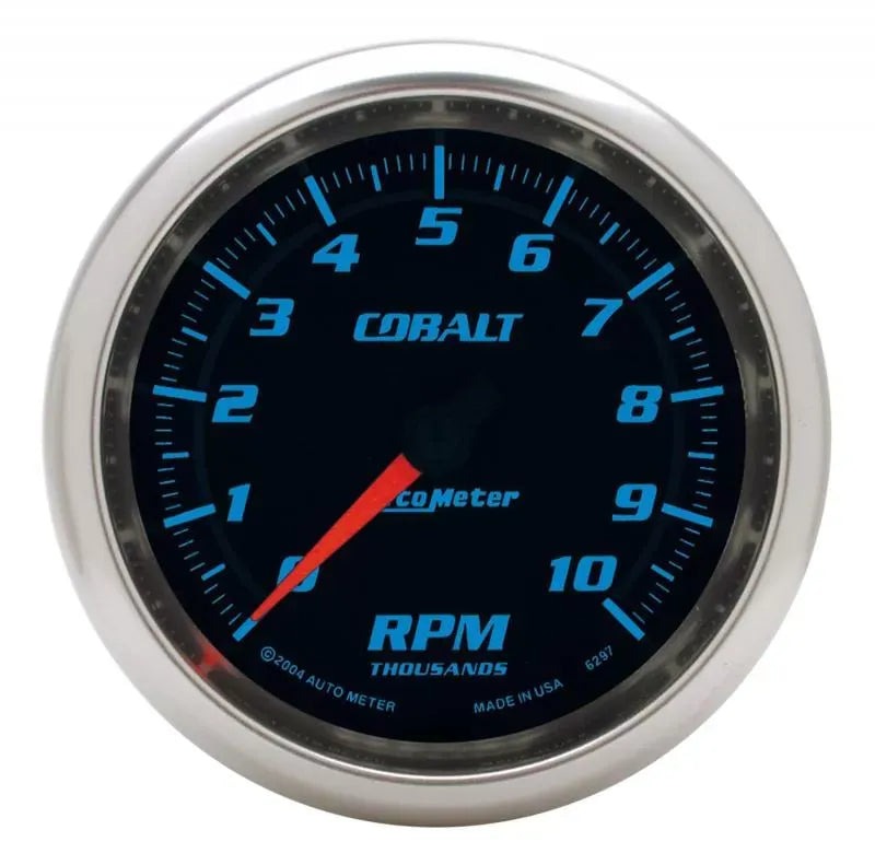 Autometer 3-3/8" 0-10000 RPM Tachometer Gauge Cobalt | Universal (6297)