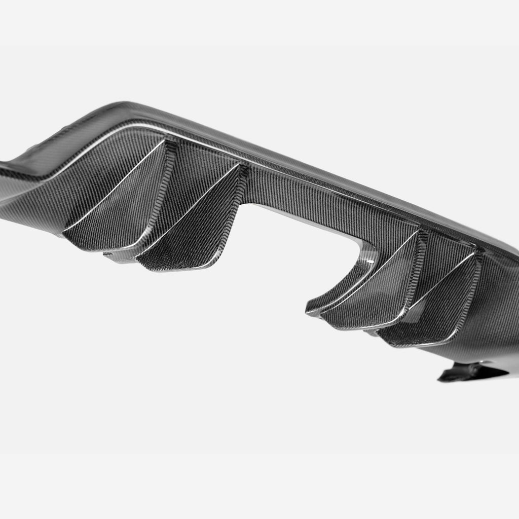 Seibon MB-style Carbon Fiber Rear Diffuser | 2023+ Honda Civic Type R (RD23HDCVR-MB)