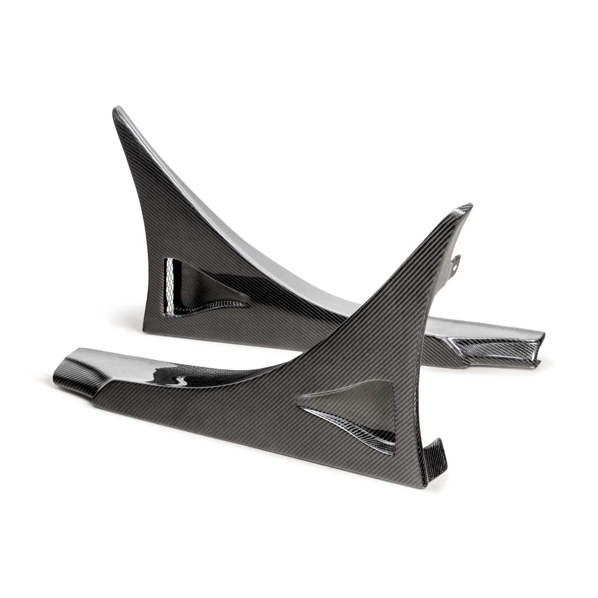 Seibon MB-style Carbon Fiber Rear Side Skirt Extensions | 2023+ Honda Civic Type R (SX23HDCVR-MB-R)