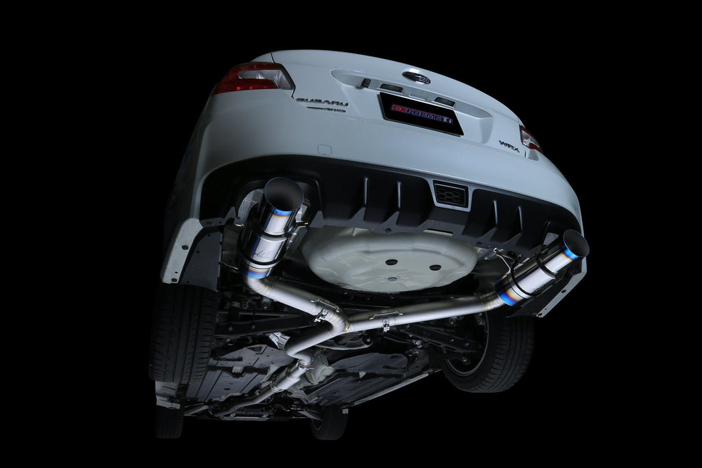 Tomei Full Titanium Dual Muffler Expreme Ti Type-D Exhaust | 2011-2021 Subaru WRX / STI GV/VA Sedan (TB6090-SB02D)