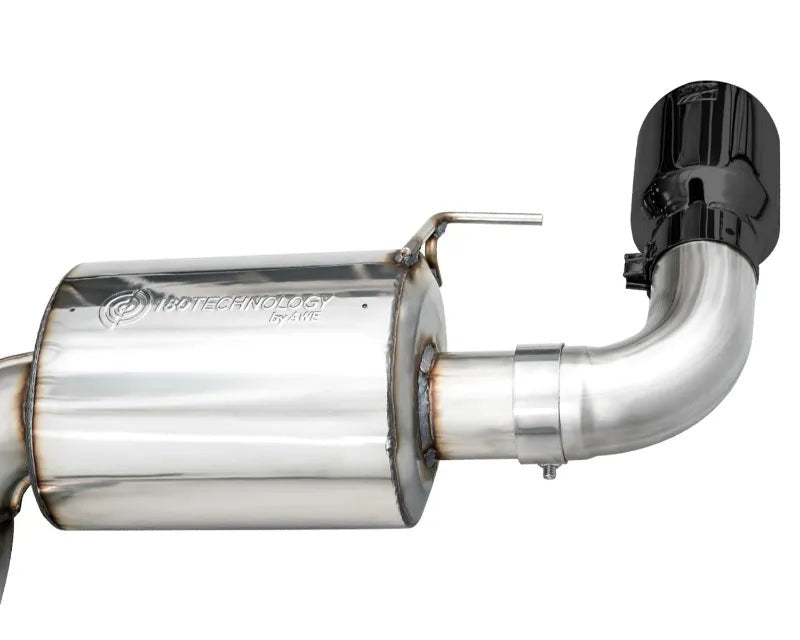 AWE Touring Edition Axleback Exhaust for BMW G2X 330i/430i - Diamond Black (3015-33429)