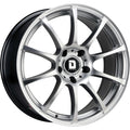 Drag Wheels DR49 Hypersilver 18x8 | 5x120 (DR49188233872HS1)