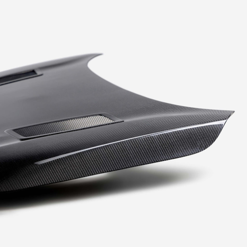 Seibon GT-Style Double Sided Carbon Fiber Hood | 2023+ Honda Civic Type R (HD23HDCVR-GT-DS)