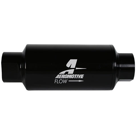 Aeromotive 10 Micron In-Line Fuel Filter with ORB-10 Ports (12350)