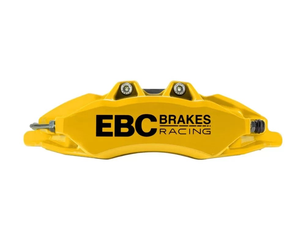 EBC Brakes Racing BBK Luminous Yellow Apollo-6 Calipers 380mm Front Big Brake Kit | 2017-2021 Honda Civic Type-R (BBK037YEL-1)