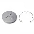 Mitsubishi OEM Wheel Center Cap and Retainer Clip | 2003-2005 Mitsubishi Evo 8 (MAP-MIT-4252A014-MB579402)