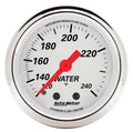 Autometer 2-1/16" 120-240 °F Water Temperature Gauge Arctic White | Universal (1332)