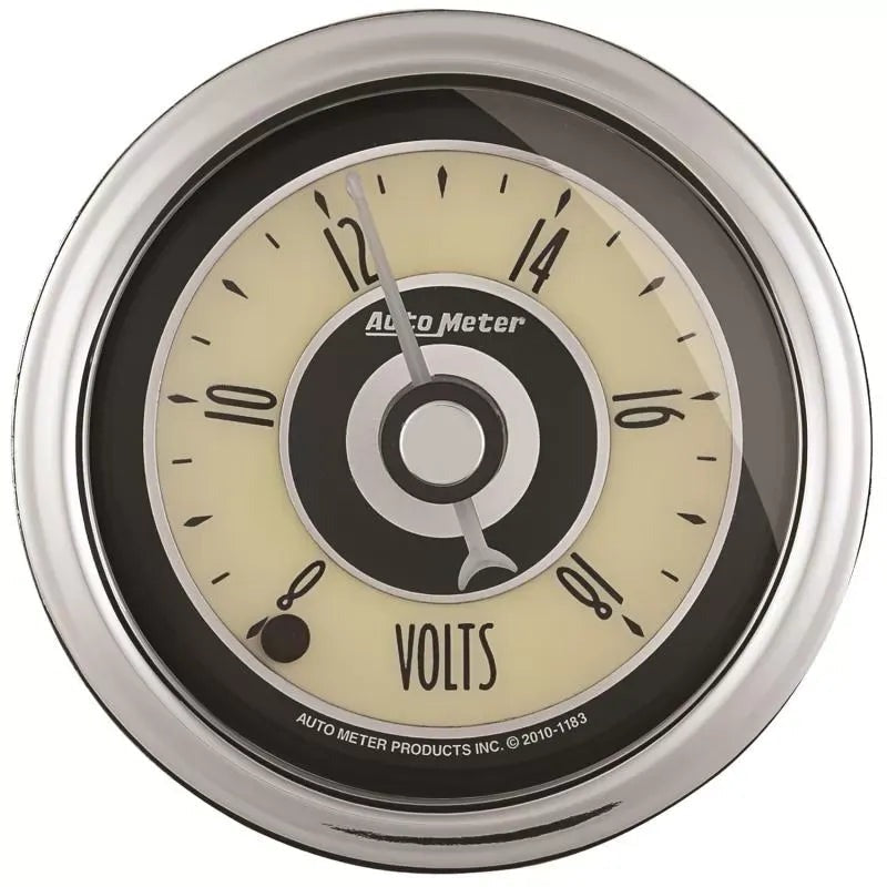 Autometer 2-1/16" 8-18V Voltmeter Gauge Cruiser AD | Universal (1182)