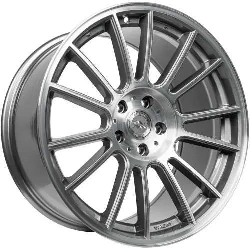 Anovia Kenzo Gunmetal w/ Brushed Spoke Faces 19x9.5 +35 | 5x114.3 (ANO0091995511435X)