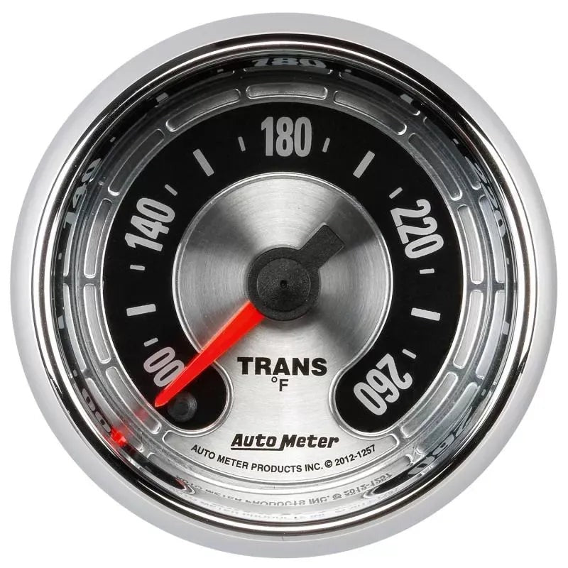 Autometer 2-1/16" 100-260 °F Transmission Temp Gauge American Muscle | Universal (1257)