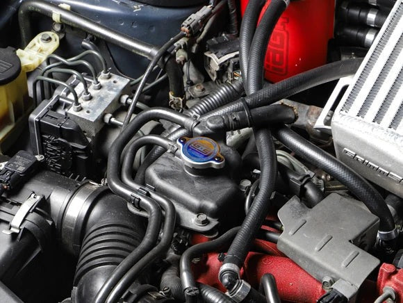GrimmSpeed Titanium Radiator Cap – 1.3 Bar | Subaru Radiators & Expansion Tanks (GRM.1013.1)
