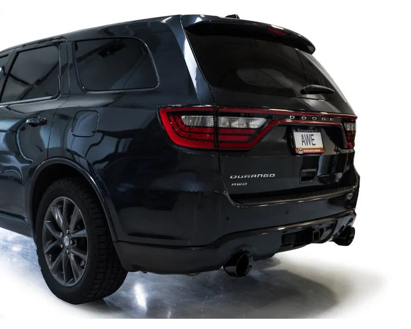 AWE Track Edition Exhaust for Dodge Durango 3.6 / 5.7 - Diamond Black Tips (3020-33575)