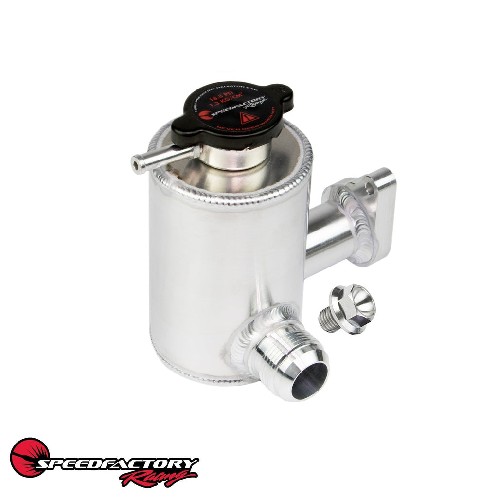 SpeedFactory Racing B-Series STREET Series Cooling System Fill Pots | 1994-2001 Acura Integra, and 1999-2000 Honda Civic Si (SF-06-068A-S)
