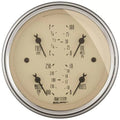 Autometer 3-3/8" 100 PSI/100-250 °F/8-18V/240-33 Ω Quad Gauge Antique Beige | Universal (1812)