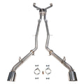 MAPerformance Catback Exhaust | 2017-2022 Infiniti Q60 3.0T RWD (INF-Q60-CBE)