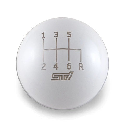 Billetworkz Weighted Shift Knob - 6 Speed STI Engraving | 2004-2021 Subaru WRX STI (BW-KNB-STI6)