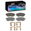 DFC Front 4000 HybriDynamic Brake Pads and Hardware Kit | Multiple Subaru Fitments (4000-1078-01)