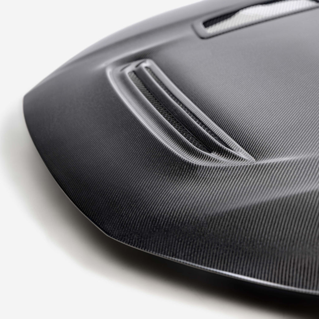 Seibon GT-Style Double Sided Carbon Fiber Hood | 2023+ Honda Civic Type R (HD23HDCVR-GT-DS)