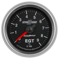 Autometer 2-1/16" 0-900 C Pyrometer EGT Gauge SPORT COMP II | Universal (3644-M)