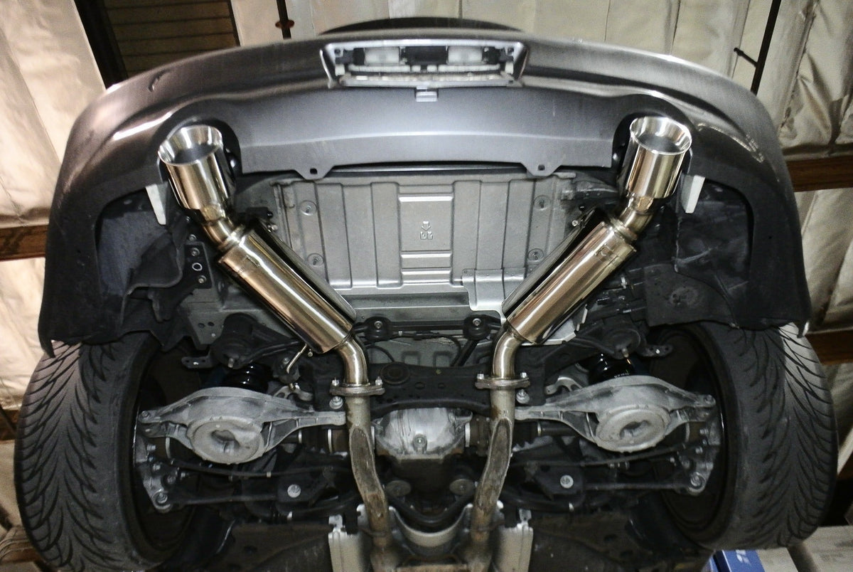 Megan Racing Dual Canister Exhaust System | 2008-2013 Infiniti G37 / 2014-2015 Infiniti Q60 (LW-ABE-IG08/-BT)