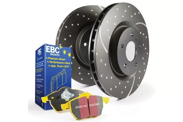 EBC Brakes S6K Bluestuff Pad & GD Rotor Front Kit | 2022+ Honda Civic Non-Si (S6KF1485)