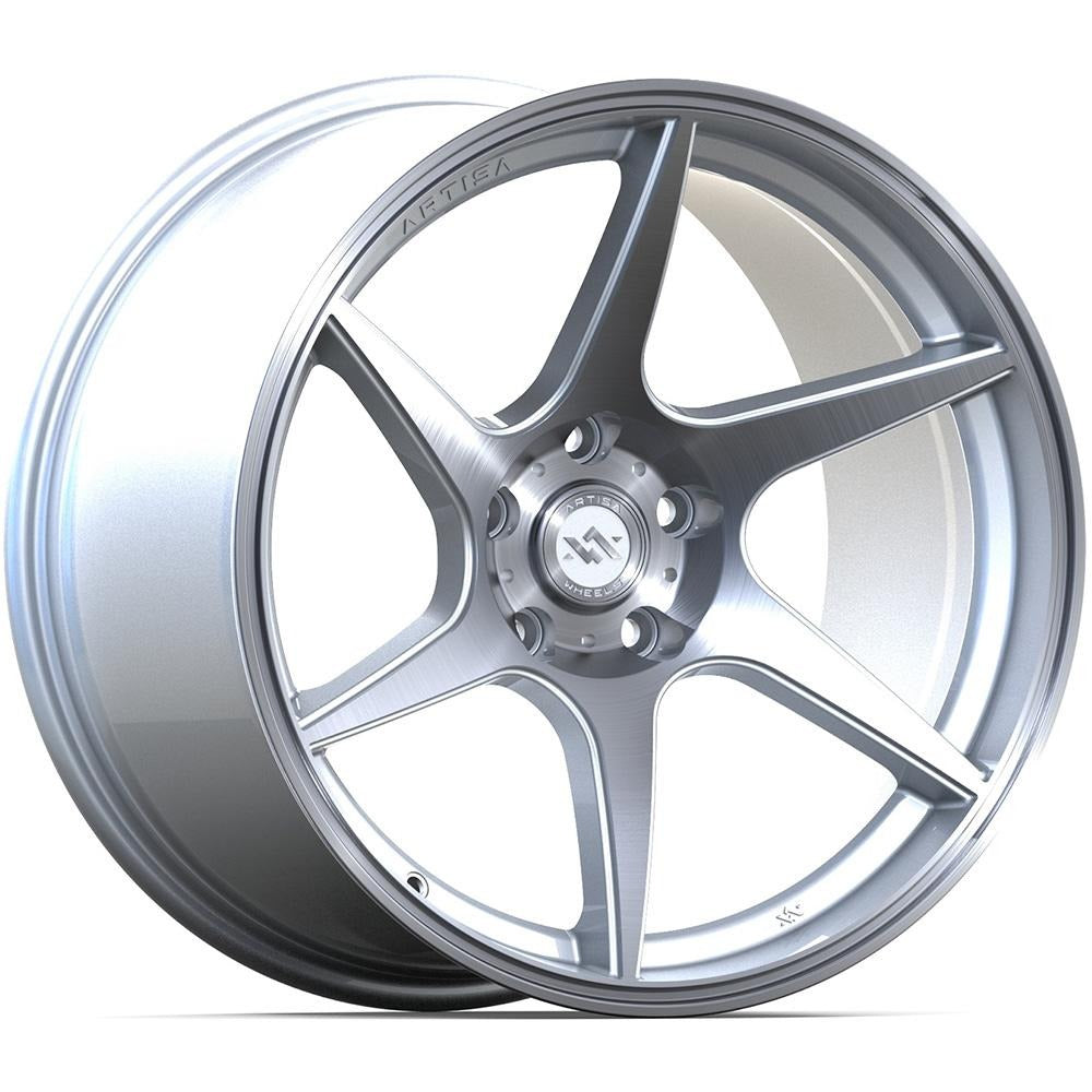 Anovia Titan Brushed Apollo Silver 19x10.5 +22 | 5x114.3 (ART1031910551142273X)