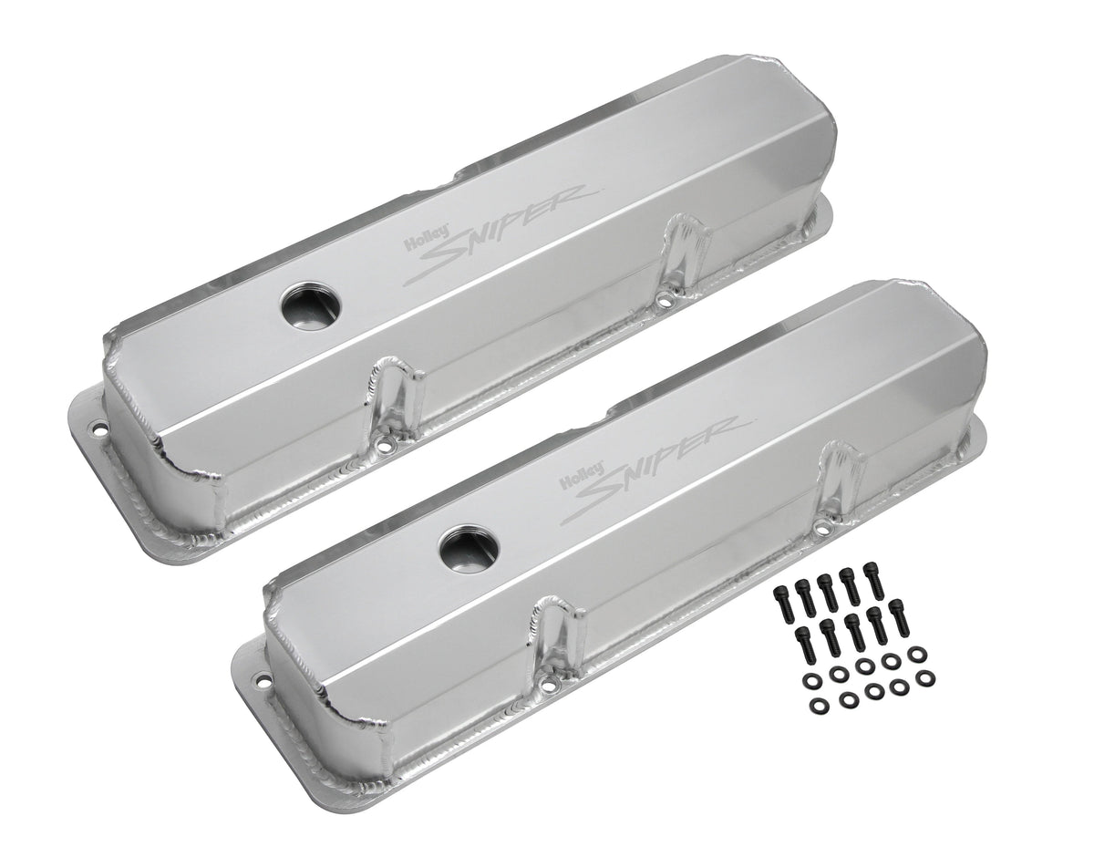 Sniper TALL HEIGHT Fabricated Aluminum Valve Cover | 1958-1976 Ford FE (890001)