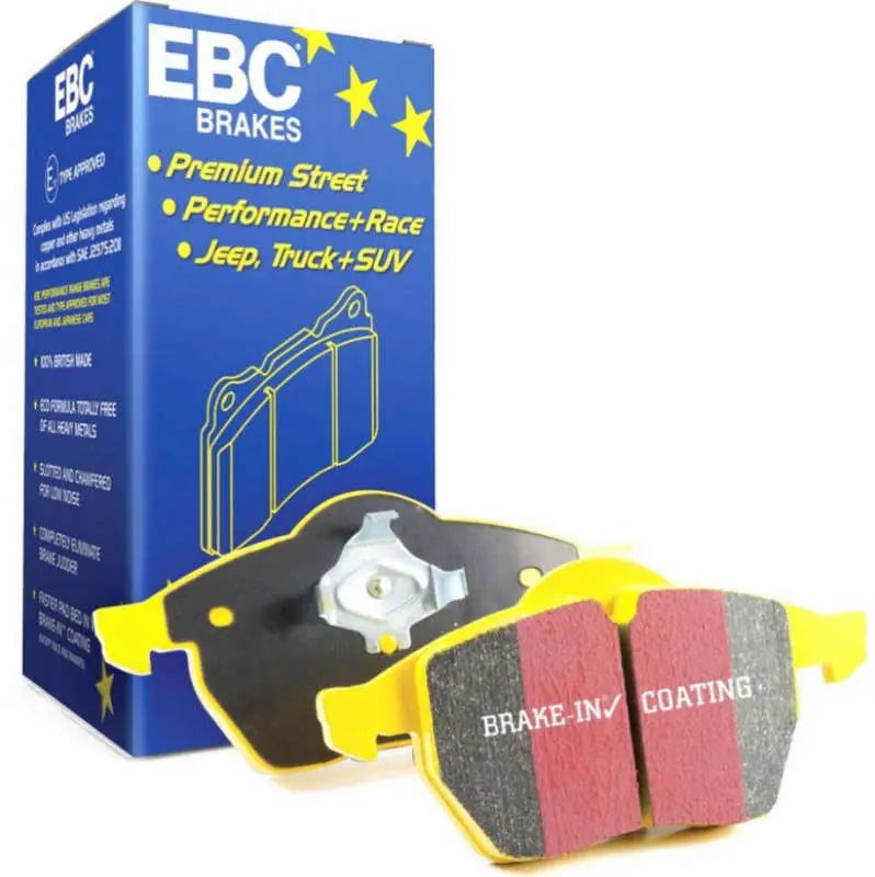 EBC Brakes Yellowstuff Front Pads | 2016-2021 Honda Civic Si (DP41896R)