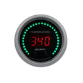 Autometer 2-1/16" Two Channel Selectable Scale oF / oC Digital Fluid Temperature Gauge SPORT-COMP Elite | Universal (6754-SC)
